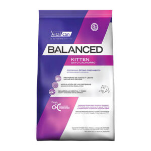 Vitalcan Balanced para Gato Cachorro Kitten | 2 y 7,5 kg