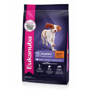 Eukanuba Puppy para Perro Cachorro Medium | 3 y 15 kg