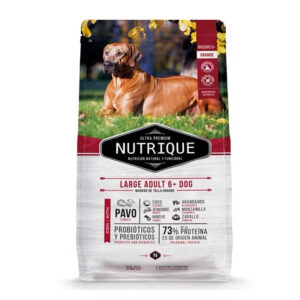 Nutrique Large Adult 6+ para Perro Senior Grande | 15 kg