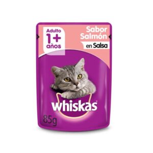 Whiskas Salmón en Sobrecito para Gato Adulto | 85 gr