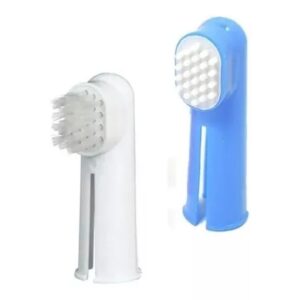 Cepillo de Dientes y Masajeador Doble Dedal