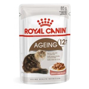 Royal Canin Ageing +12 Alimento Húmedo en Pouch para Gato Adulto Senior | 85 gr