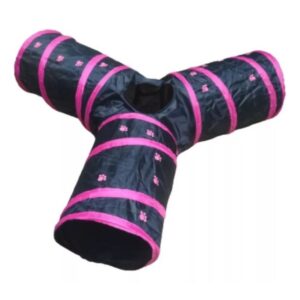 Tunel para Gatos y Hurones Pet Home en forma de Y