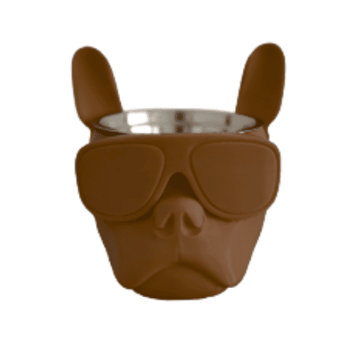 Comedero Bebedero Bulldog con Interior Desmontable de Aluminio