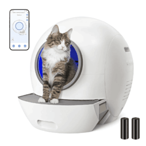 Litera Inteligente con Limpieza Automática Beepaw Sand-E | Blanca