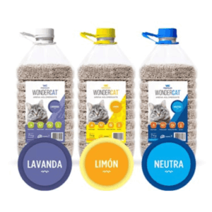 Piedras Aglomerantes para Gato Wondercat en Bidón | 7 kg