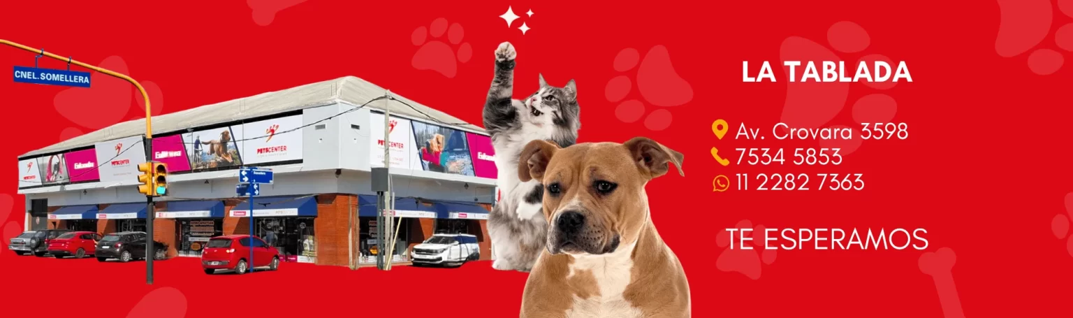 PETS CENTER: Alimento y Accesorios para Mascotas Sucursal La Tablada ubicada en Av. Crovara 3598