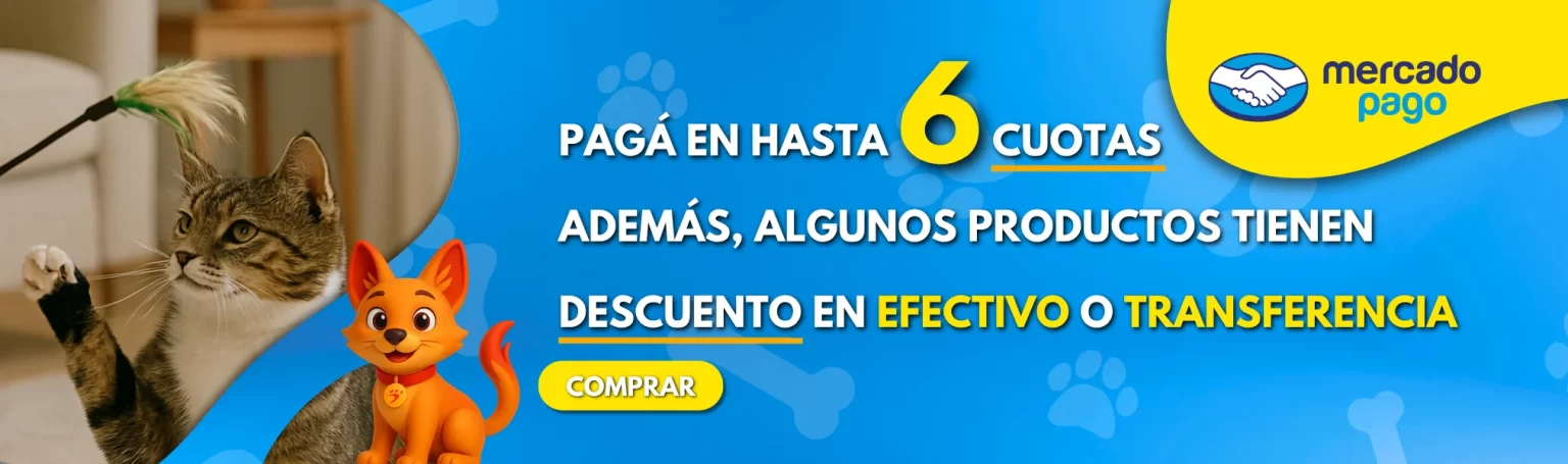 En PETS CENTER Pet shop tienda de alimento y accesorios para mascotas podés pagar tus compras con diferentes medios de pago. Además podés tener descuento pagando en efectivo contraentrega, transferencia bancaria o retirar gratis